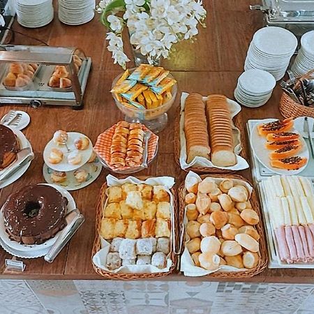 Don Marcos Hotel Com Restaurante E Pizzaria 과루자 외부 사진