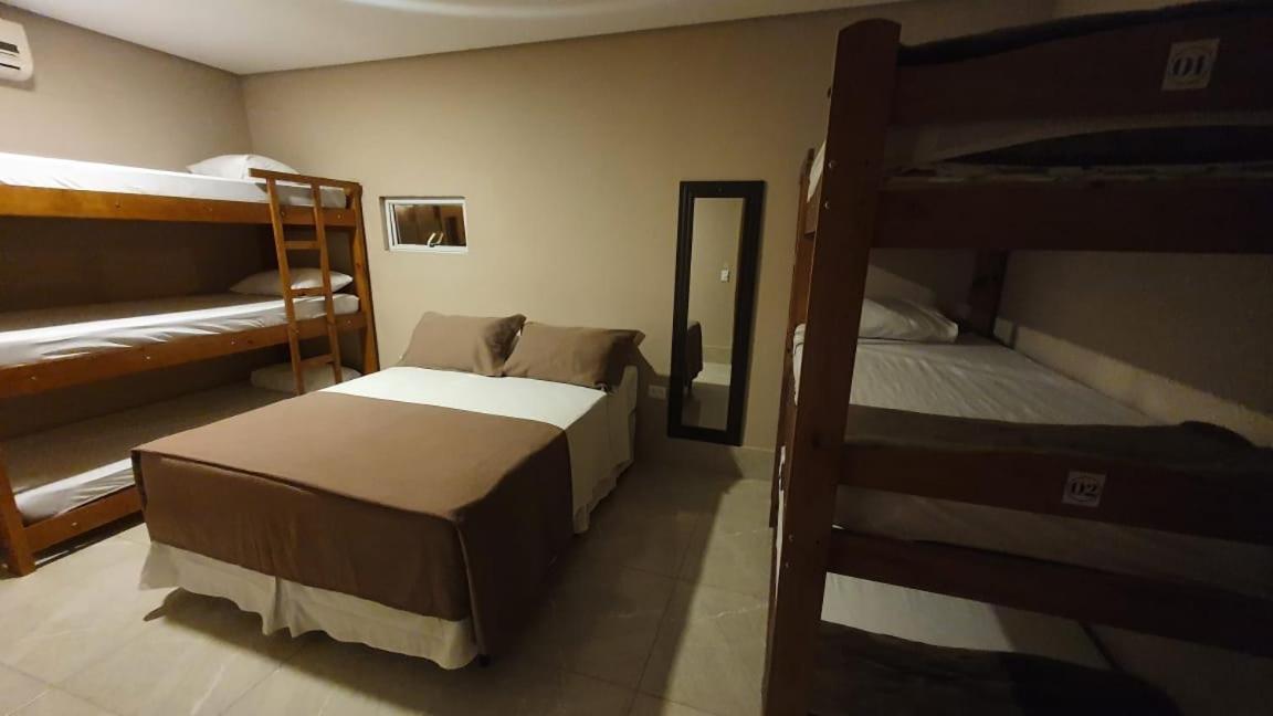Don Marcos Hotel Com Restaurante E Pizzaria 과루자 외부 사진